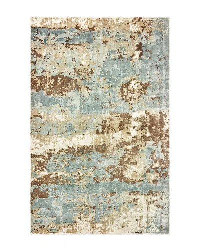 Oriental Weavers Formations 70001 Area Rug, 8' X 10' In Blue/brown