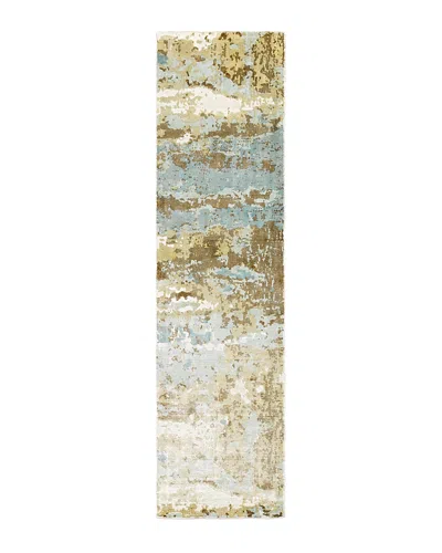 Oriental Weavers Formations 70001 Runner Area Rug, 2'6 X 10' In Blue/brown