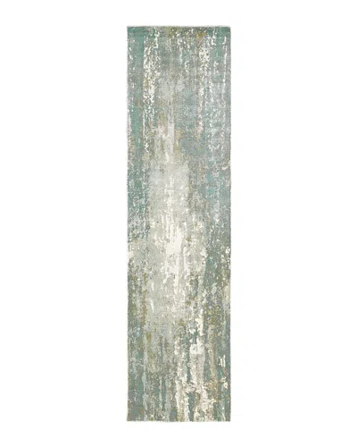 Oriental Weavers Formations 70002 Area Rug, 6' X 9' In Blue/gray