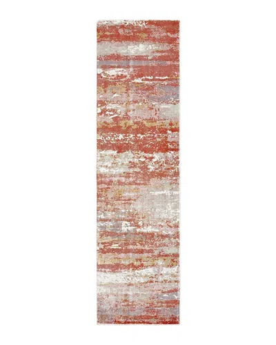 Oriental Weavers Formations 70004 Area Rug, 6' X 9' In Pink/red