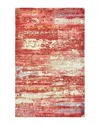 Oriental Weavers Formations 70004 Area Rug, 8' X 10' In Pink/red