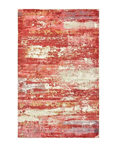 Oriental Weavers Formations 70004 Runner Area Rug, 2'6 X 10' In Pink/red