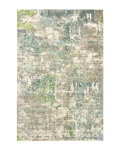 Oriental Weavers Formations 70007 Runner Area Rug, 2'6 X 10' In Blue/green