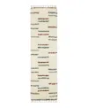 Oriental Weavers Axis Ax04a Runner Area Rug, 2'3 X 7'6 In Ivory