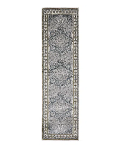 Oriental Weavers Ellington Ell02 Runner Area Rug, 2'3 X 7'6 In Blue