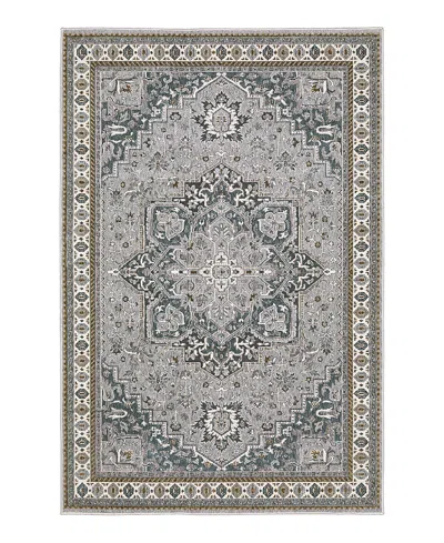 Oriental Weavers Ellington Ell02 Area Rug, 6'7 X 9'6 In Blue