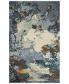 Oriental Weavers Galaxy 21903 3'6" X 5'6" Area Rug In Blue,grey