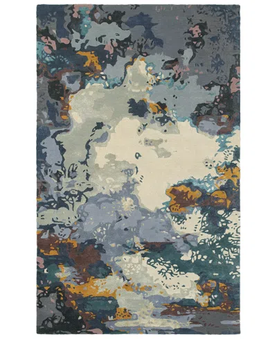 Oriental Weavers Galaxy 21903 3'6" X 5'6" Area Rug In Blue,grey