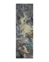 Oriental Weavers Galaxy 21903 Area Rug, 3'6 X 5'6 In Blue/gray