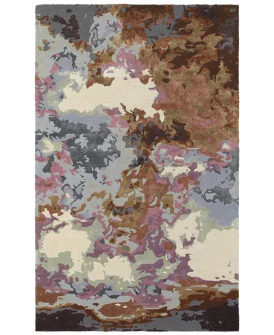 Oriental Weavers Galaxy 21905 Blue/brown 5' X 8' Area Rug In Multi