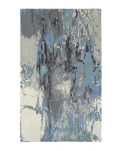 Oriental Weavers Galaxy 21906 Area Rug, 5' X 8' In Blue/gray