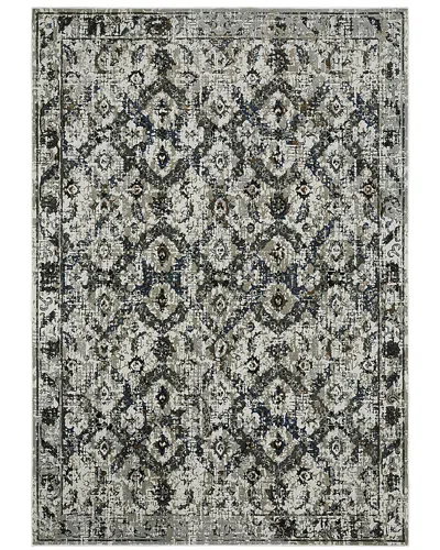 Oriental Weavers Gemini 1003e Area Rug, 3'10 X 5'5 In Charcoal