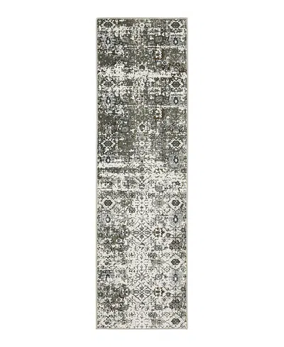 Oriental Weavers Gemini 5501j Runner Area Rug, 2'3 X 7'6 In Ivory