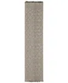 Oriental Weavers Gillian 5560j 1'10x7'6 Runner Area Rug In Charcoal