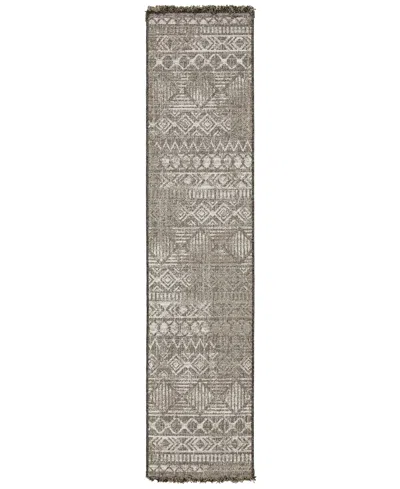 Oriental Weavers Gillian 4926a 1'10x7'6 Runner Area Rug In Charcoal
