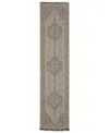 Oriental Weavers Gillian 5094x 1'10x7'6 Runner Area Rug In Charcoal