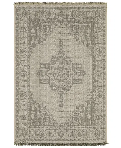 Oriental Weavers Gillian 5094x 3'3x5' Area Rug In Charcoal