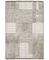 Oriental Weavers Gillian 081v4 5'3x7'3 Area Rug In Charcoal