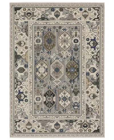 Oriental Weavers Hastings Ha04u 3'10x5'5 Area Rug In Ivory