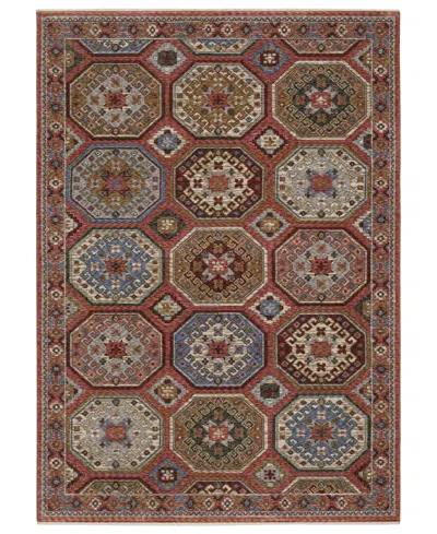 Oriental Weavers Hastings Ha05r 6'7x9'6 Area Rug In Pink