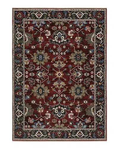 Oriental Weavers Hastings Ha03v Area Rug, 5'3 X 7'6 In Red