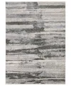 Oriental Weavers Hayden Hay07 2'3x7'6 Runner Area Rug In Charcoal