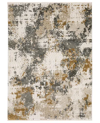Oriental Weavers Hayden Hay10 2'3x7'6 Runner Area Rug In Ivory