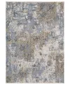 Oriental Weavers Hayden Hay08 7'10x10'10 Area Rug In Charcoal