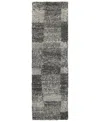 Oriental Weavers Henderson Shag 531z 3'10" X 5'5" Area Rug In Gray