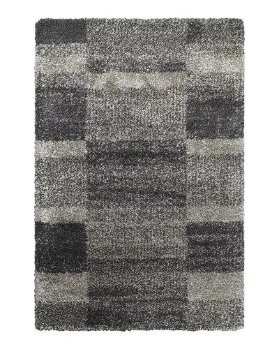 Oriental Weavers Henderson Shag 531z Area Rug, 5'3 X 7'6 In Gray/charcoal