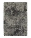 Oriental Weavers Henderson Shag 5503 Area Rug, 5'3 X 7'6 In Gray/charcoal