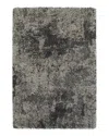 Oriental Weavers Henderson Shag 5503 Area Rug, 6'7 X 9'6 In Gray/charcoal