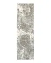 Oriental Weavers Henderson Shag 5503 Runner Rug, 2'3 X 7'6 In Gray/ivory
