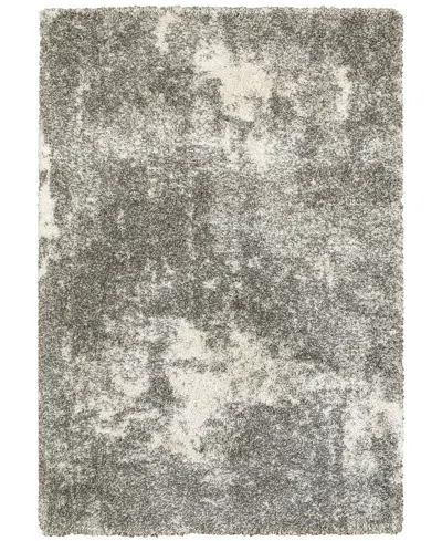 Oriental Weavers Henderson Shag 5503h 5'3"x7'6" Area Rug In Gray