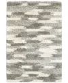 Oriental Weavers Henderson Shag 565j9 5'3"x7'6" Area Rug In Gray