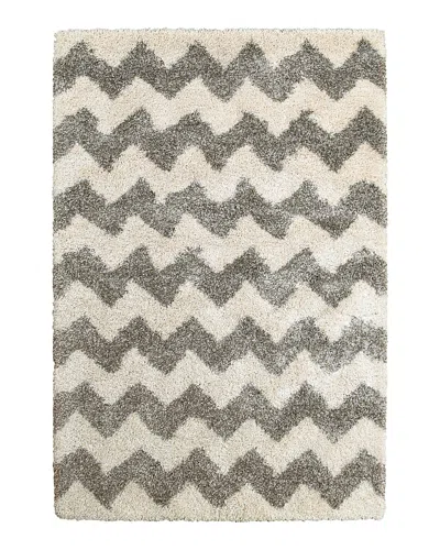 Oriental Weavers Henderson Shag 625w Area Rug, 1'10 X 3'3 In Gray/ivory