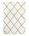 Oriental Weavers Henderson Shag 90 Area Rug, 7'10 X 10'10 In Ivory/gray