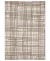Oriental Weavers Hunter Hnt01 6'7"x9'6" Area Rug In Neutral