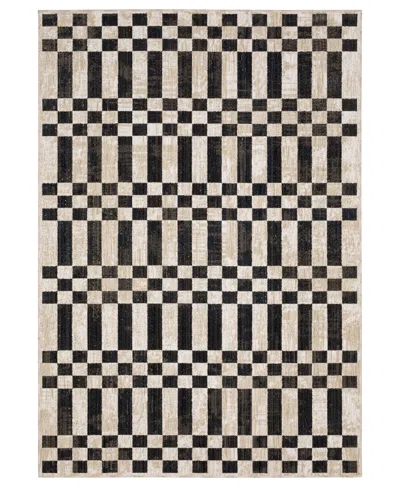 Oriental Weavers Hunter Hnt10 6'7"x9'6" Area Rug In Multi