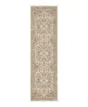 Oriental Weavers Intrigue Int03 Runner Area Rug, 2'3 X 7'6 In Ivory