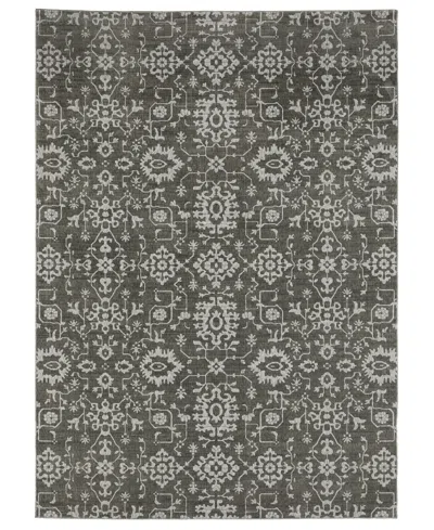 Oriental Weavers Intrigue Int09 7'10" X 10'10" Area Rug In Gray