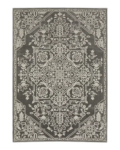 Oriental Weavers Intrigue Int12 Runner Area Rug, 2'3 X 7'6 In Gray