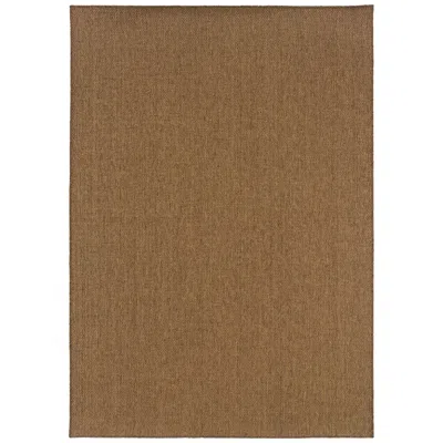 Oriental Weavers Karavia 2061n Tan 6'7"x9'6" Seagrass Outdoor Area Rug