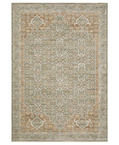 Oriental Weavers Keaton Kea01 9'10"x12'10" Area Rug In Brown