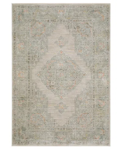 Oriental Weavers Keaton Kea02 2'3"x7'6" Runner Area Rug In Gray