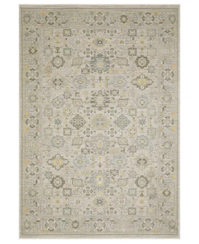 Oriental Weavers Keaton Kea06 2'3"x7'6" Runner Area Rug In Gray