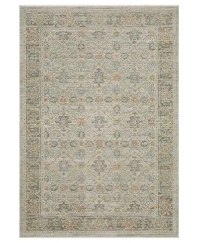 Oriental Weavers Keaton Kea10 2'3"x7'6" Runner Area Rug In Gray