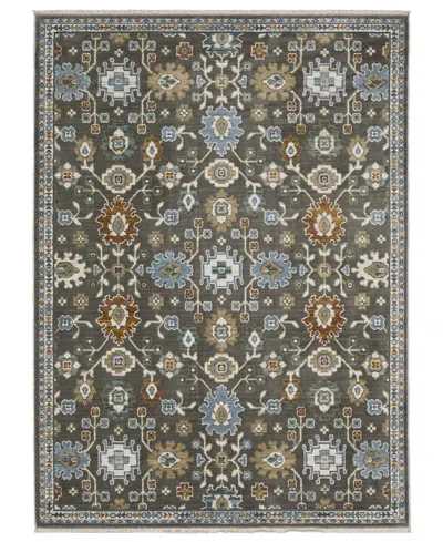 Oriental Weavers Keira Kei01 5'3"x7'6" Area Rug In Gray