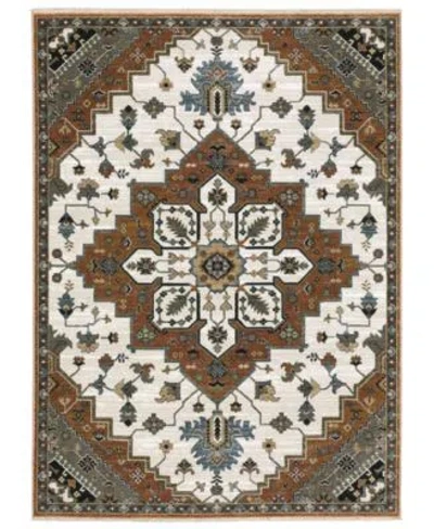 Oriental Weavers Keira Kei03 Rug Collection In Rust