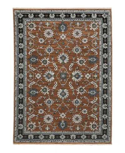 Oriental Weavers Keira Kei05 Area Rug, 6'7 X 9'6 In Rust